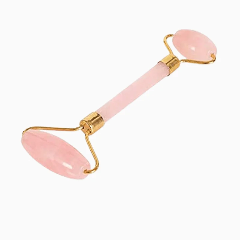Rose Quartz Facial Roller useful for Facial Beauty & Massage tool with love