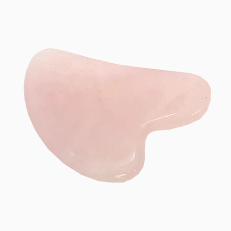 pink gua sha used for therapy & healing Equipment