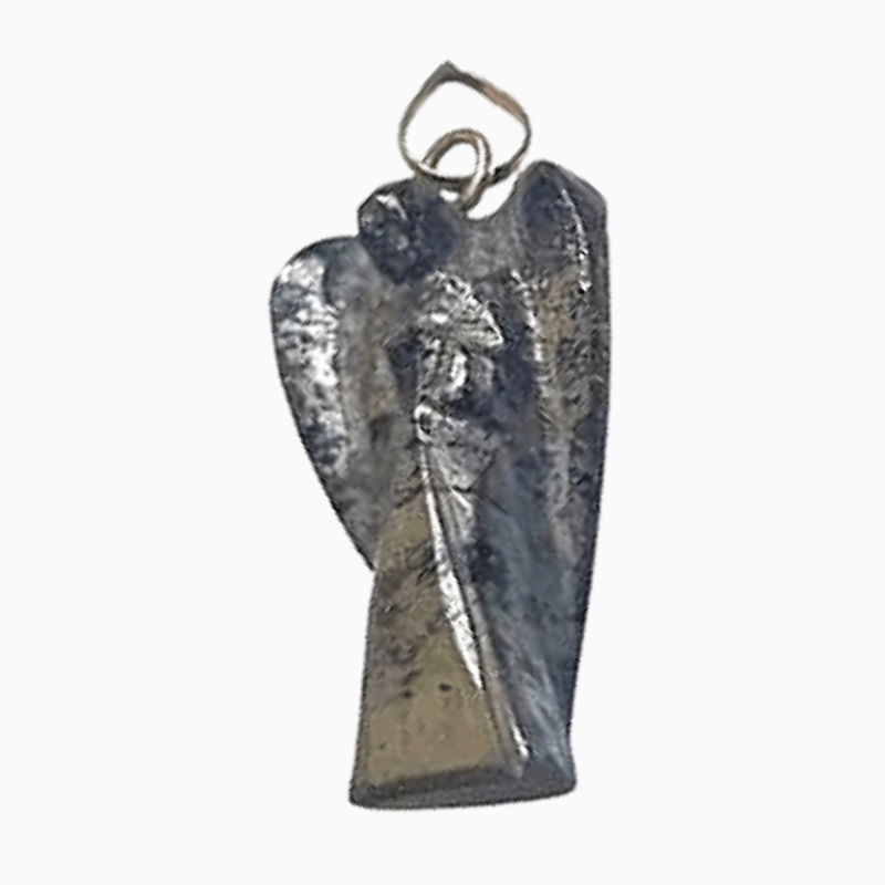 Hematite Angel Pendant for protection, Grounding