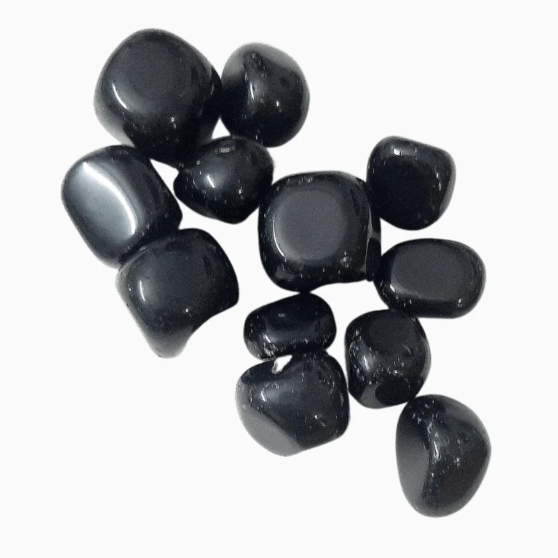 Obsidian Tumble Stone balance charkas helps for spiritually and mentally