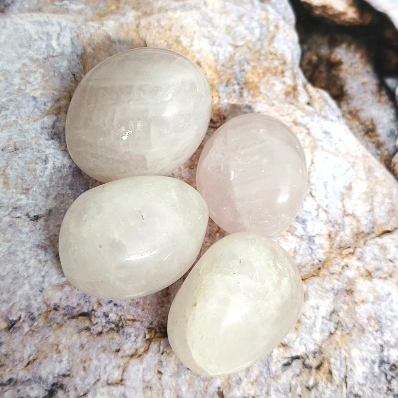 Rose Quartz Tumble Stone for Love, Compassion, Harmony