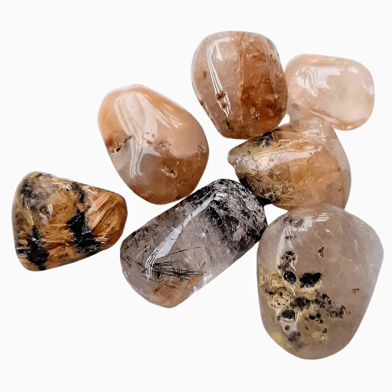 Rutile Quartz Tumble Stone helpful in healing
