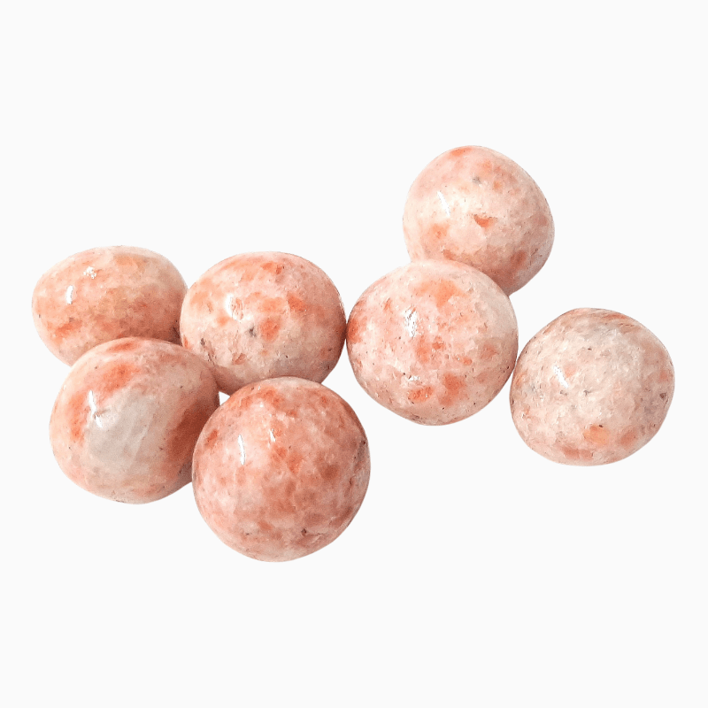 Sunstone Tumbled Ball helps for positivity energy & self- empowerment