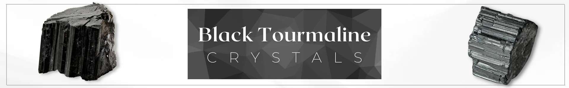 Black Tourmaline Crystals