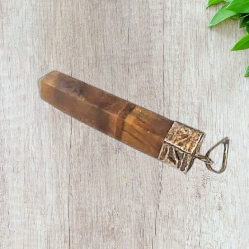 Tiger Eye Pencil Pendant