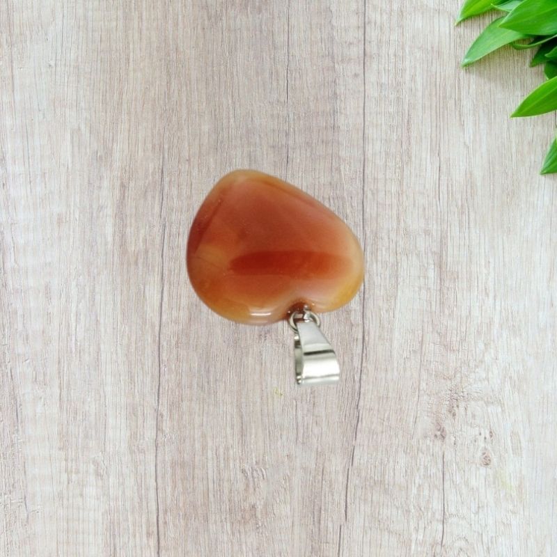 Carnelian Mini Pendant for Creativity, Vitality