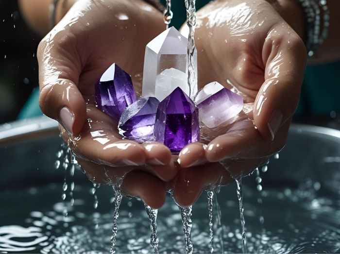 how to clean your crystals