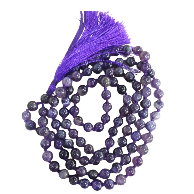 crystal bead mala