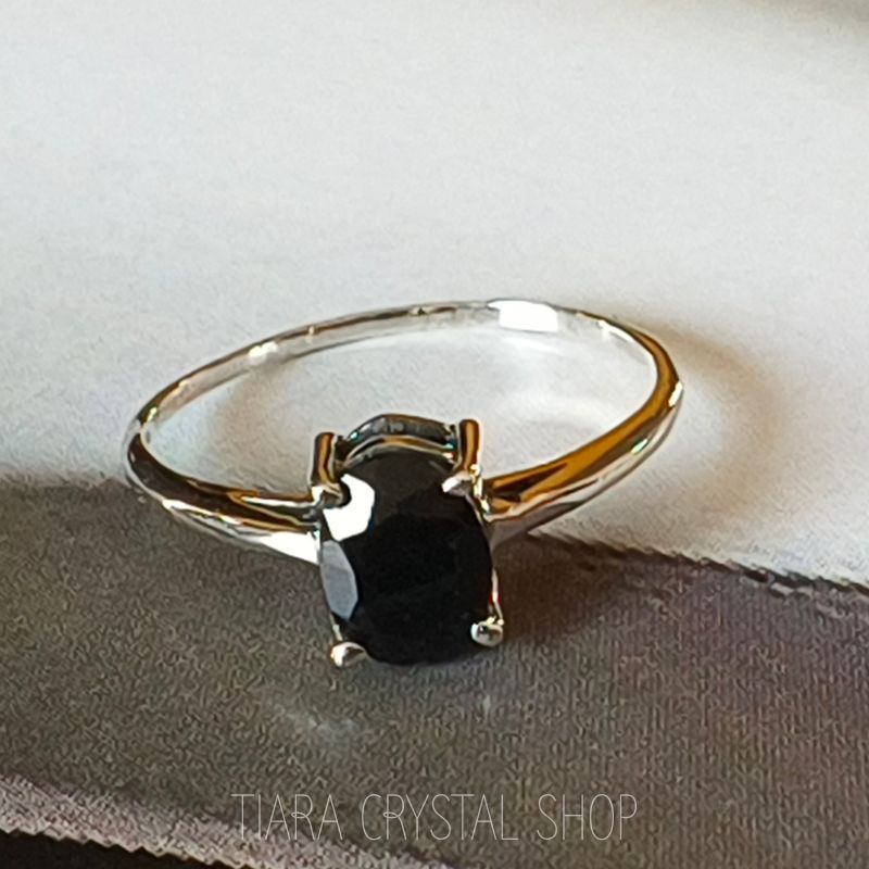 Black Onyx Sterling Silver Ring