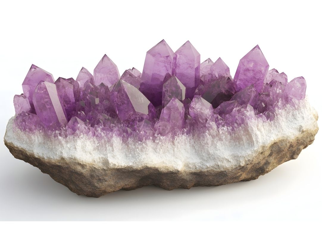 Amethyst cluster