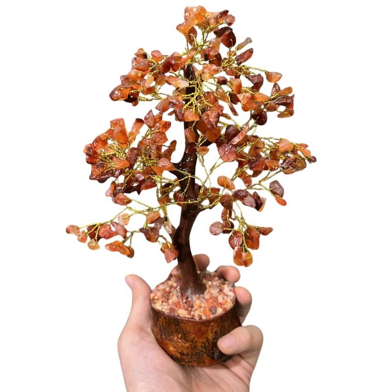 Carnelian Tree in 300 Beads for creativity and confidence