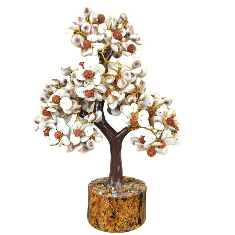 Gomti Chakra Rudraksh Tree in 300 Beads for protection and prosperity
