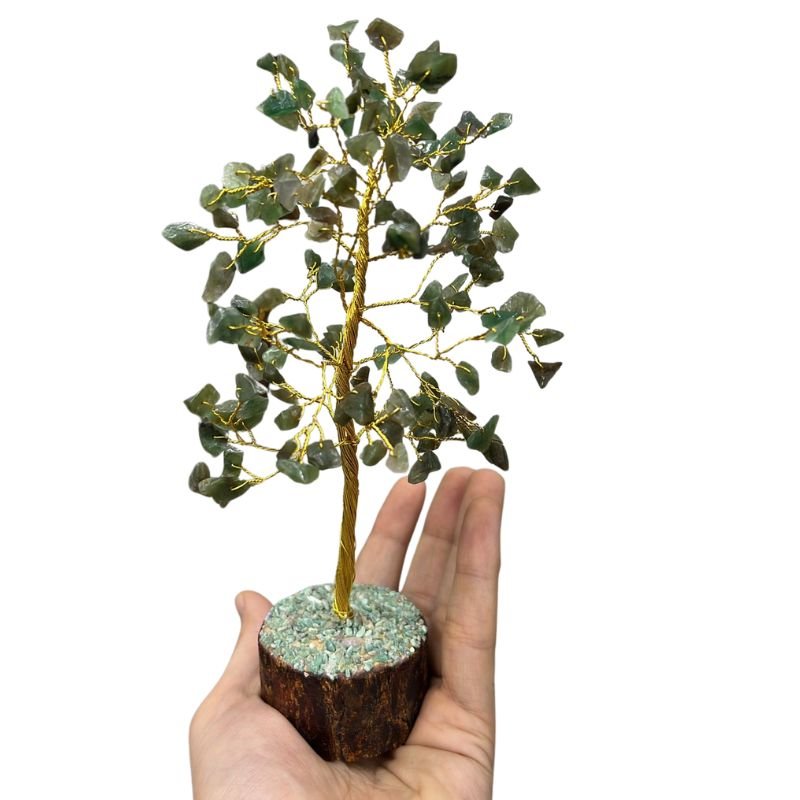 Jade Tree in 100 beads for good luck and prosperity