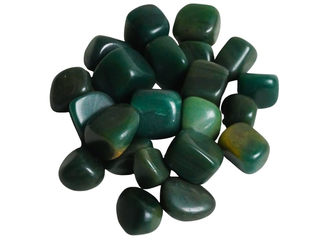 Jade tumble stone