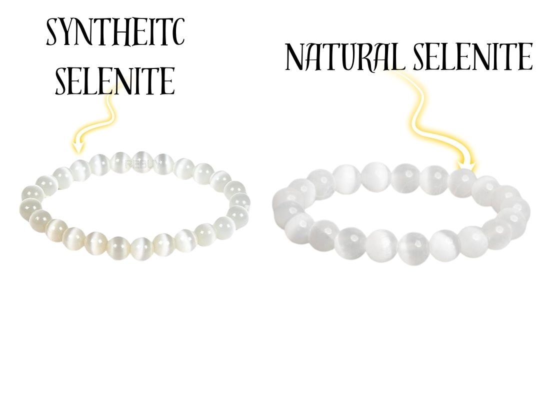 Natural Selenite Versus Synthetic Selenite