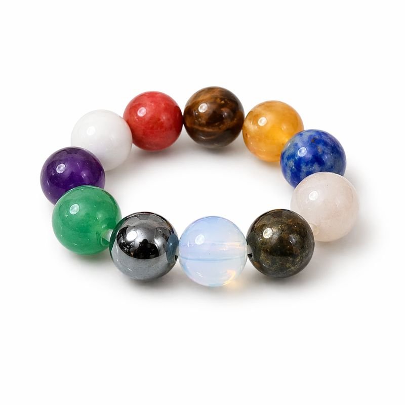 7 chakra beaded ring