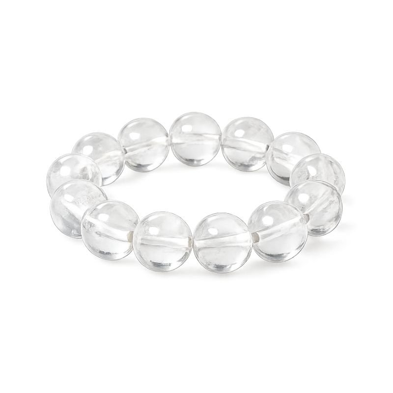 Clear Quartz Beaded Ring