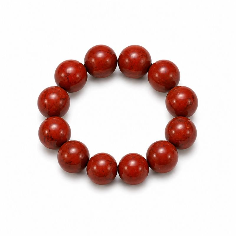 Red Jasper beaded Ring