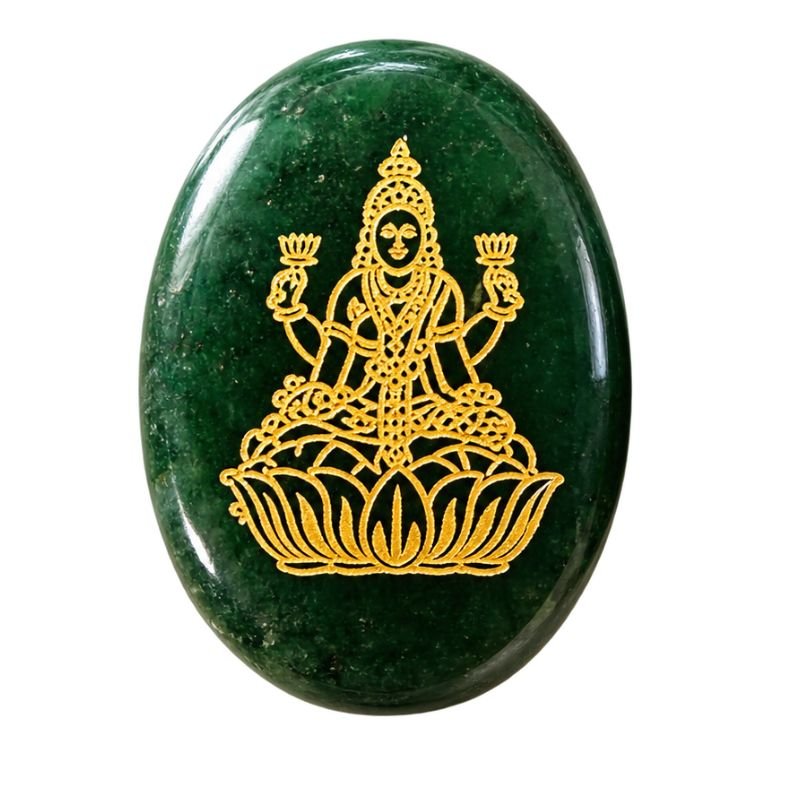 Jade Lakshmi Coin