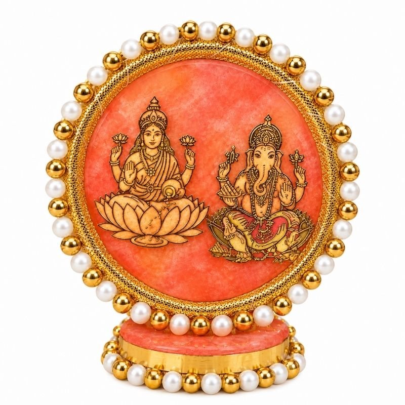 Lakshmi Ganesh resin frame for Diwali Gifting