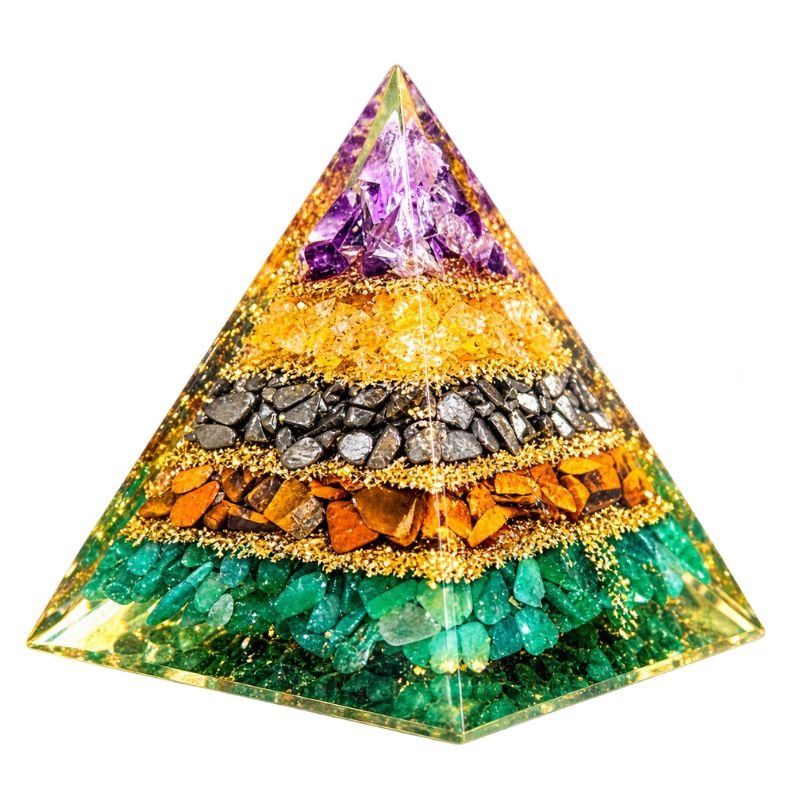 Money Magnet crystal pyramid